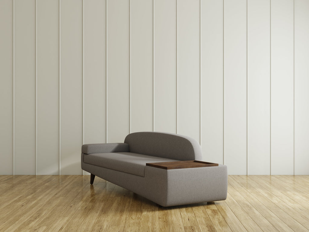 Wedge 3 Seater Sofa, Left Arm
