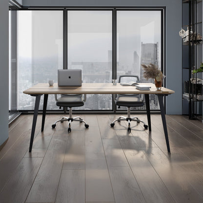 Takeshi Desk Pro (5x2.5 feet) - Solid Teak