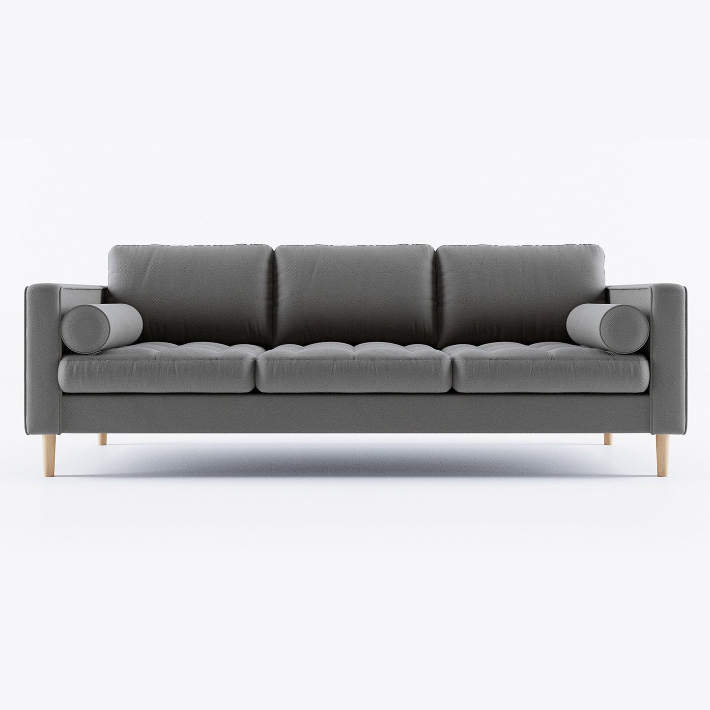 Palo Sofa T (Split Seats) | 3+ Seater (7 feet) | Tufted