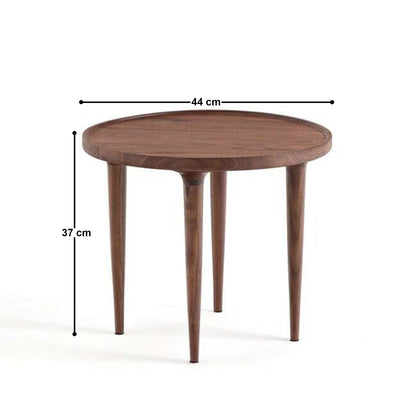 Summer Round Low Coffee Table Modern Classic
