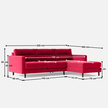Svalbard L Shape Sofa
