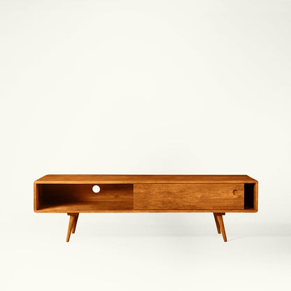 Sven TV Unit Console in Mango Wood - Scandinavian Style