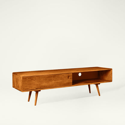Sven TV Unit Console in Mango Wood - Scandinavian Style
