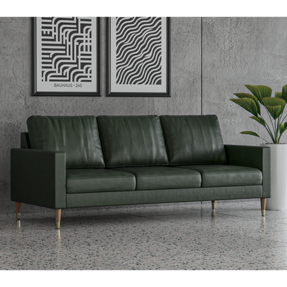 Lore Sofa | 3 Seater Italian Leather Sofa (7 feet)