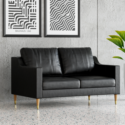 Lore Sofa | 2 Seater Italian Leather Sofa (5 feet)