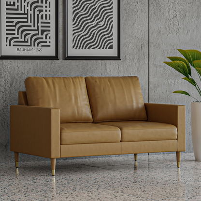 Lore Sofa | 2 Seater Italian Leather Sofa (5 feet)