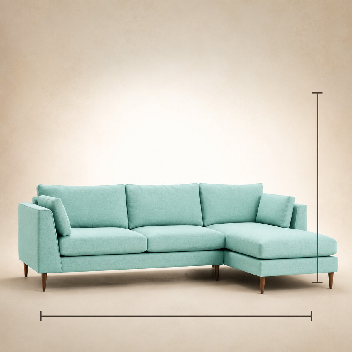 Triska sofa — 2-plus-L-Right