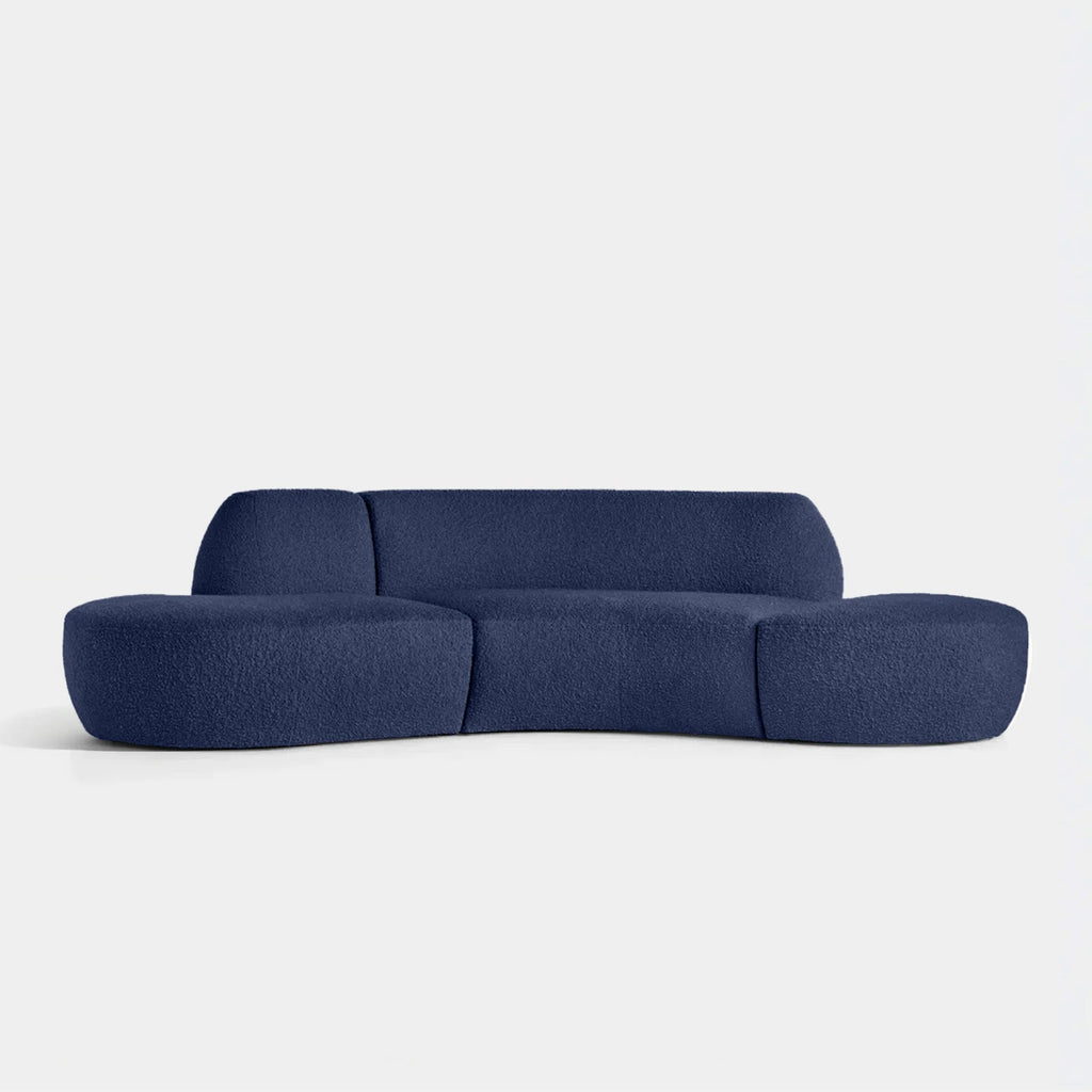 Gustavo Curvy Sectional Sofa - 115"