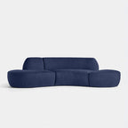 Gustavo Curvy Sectional Sofa - 115"