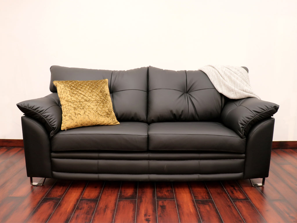 Brooklyn 3 Seater Leather Sofa