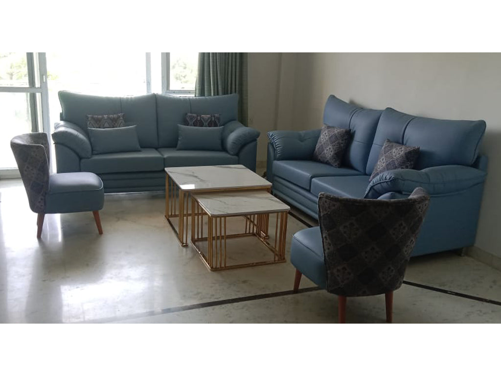 Brooklyn 3 Seater Artificial Leather Sofa