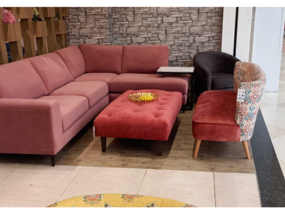 Chester Artificial Leather Ottoman