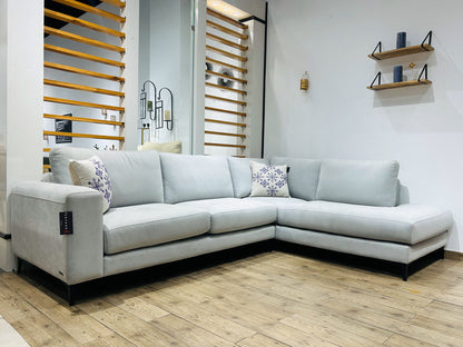 Alex Corner Fabric LHF With Chaise