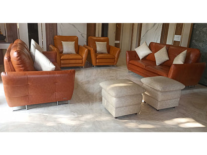Modena 1 Seater Artificial Leather Sofa
