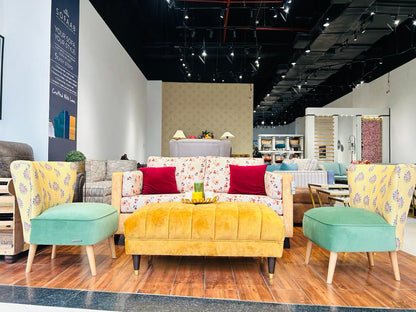 Baxley Fabric Ottoman