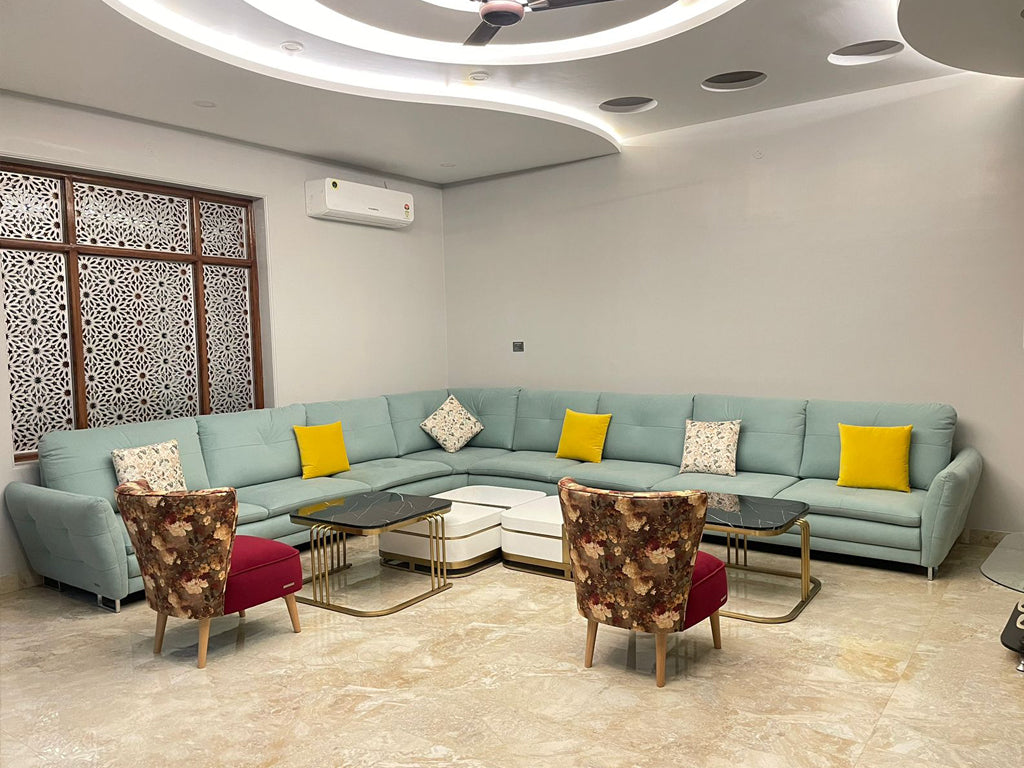 Modena Corner Leather RHF With Chaise