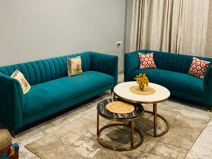 Baxley 3 Seater Artificial Leather Sofa