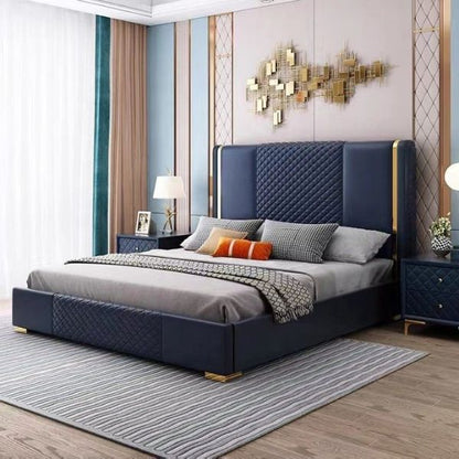 Hamilton Upholstered Bed Without Storage In Leatherette