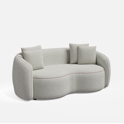 Mateo Curvy 2 Seater Sofa - 66"