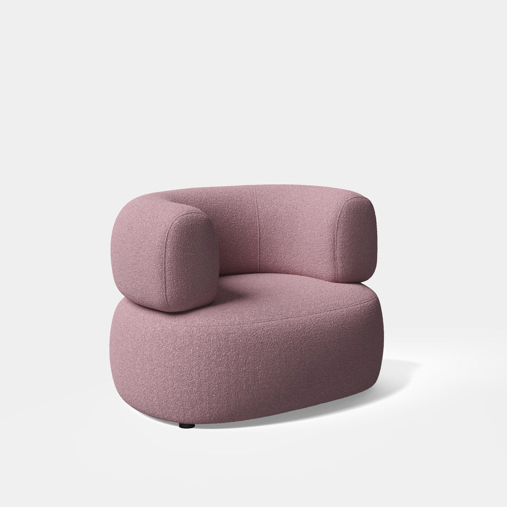 Eliza Curvy 1 Seater Sofa - 46”
