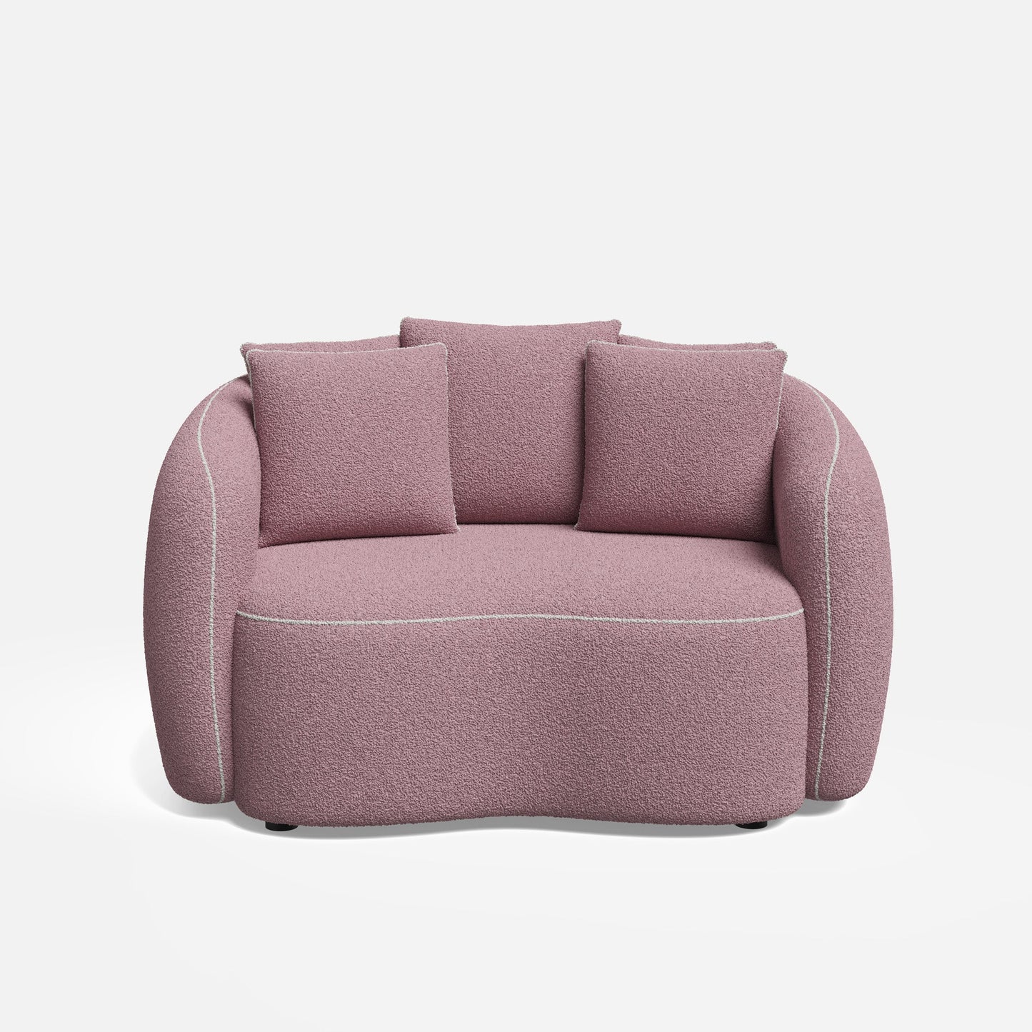 Mateo Curvy Love Seat Sofa - 46"
