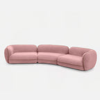 Santiago Curvy Sectional Sofa - 188"