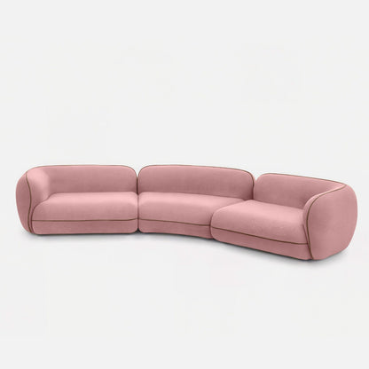 Santiago Curvy Sectional Sofa - 188"