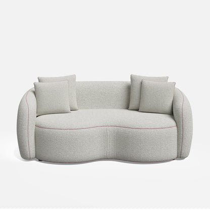 Mateo Curvy 2 Seater Sofa - 66"