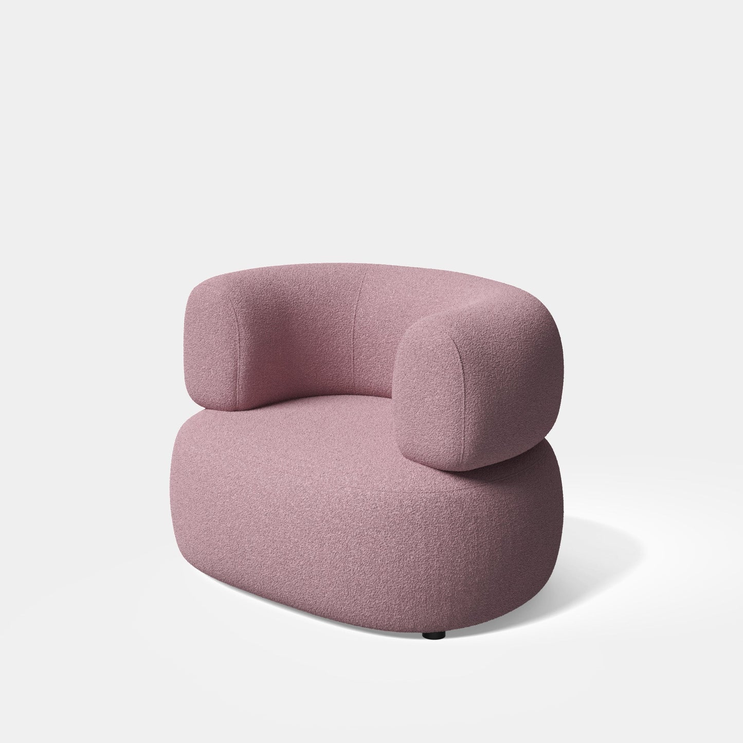 Eliza Curvy 1 Seater Sofa - 46”