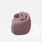 Mateo Curvy Love Seat Sofa - 46"
