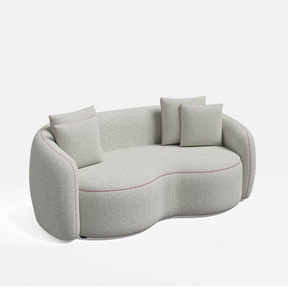 Mateo Curvy 2 Seater Sofa - 66"