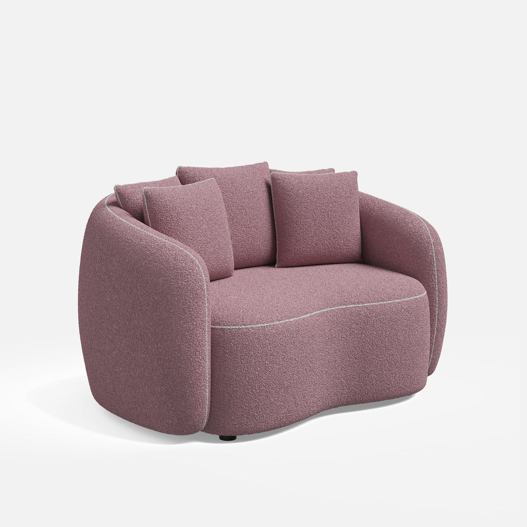 Mateo Curvy Love Seat Sofa - 46"
