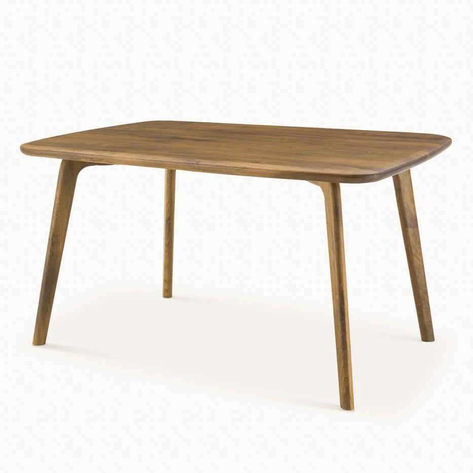 Kosha Dining Table (5 feet) - Solid Teak/Walnut/Oak Wood
