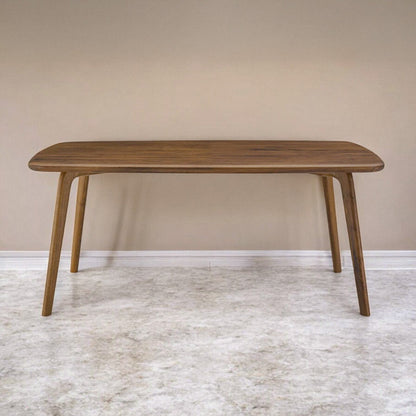 Kosha Dining Table (6 feet) - Solid Teak/Walnut/Oak Wood