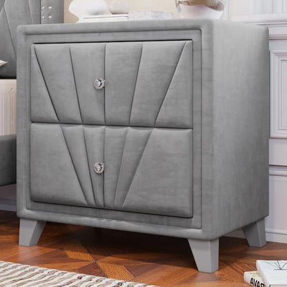 Eclipse Bed Side Table 2 Drawer