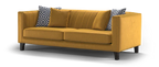Wildo Luxury Sofa Set in Suede