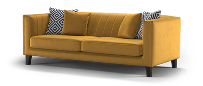 Wildo Luxury Sofa Set in Suede