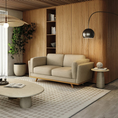 Lumo Sofa | 2 Seater | Polyfill Cushions (5.5 feet)