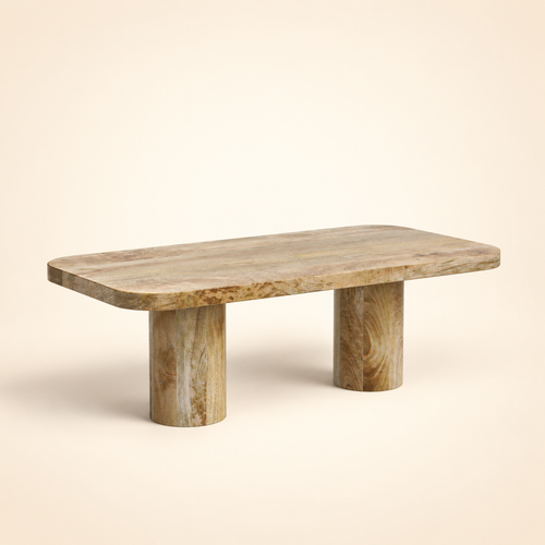 Alba Coffee Table — front-left three-quarter view