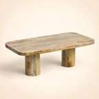 Alba Coffee Table — elevated tabletop view