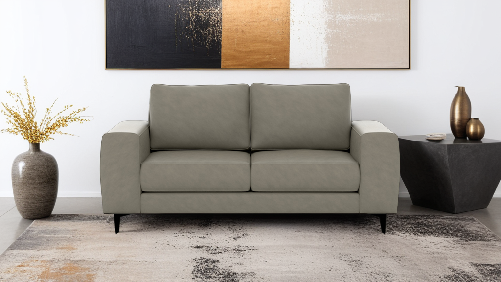 Alex 2 Seater Artificial Leather Sofa