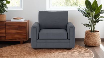 Amber 1 Seater Leather Sofa