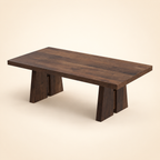Ana Coffee Table — elevated tabletop view