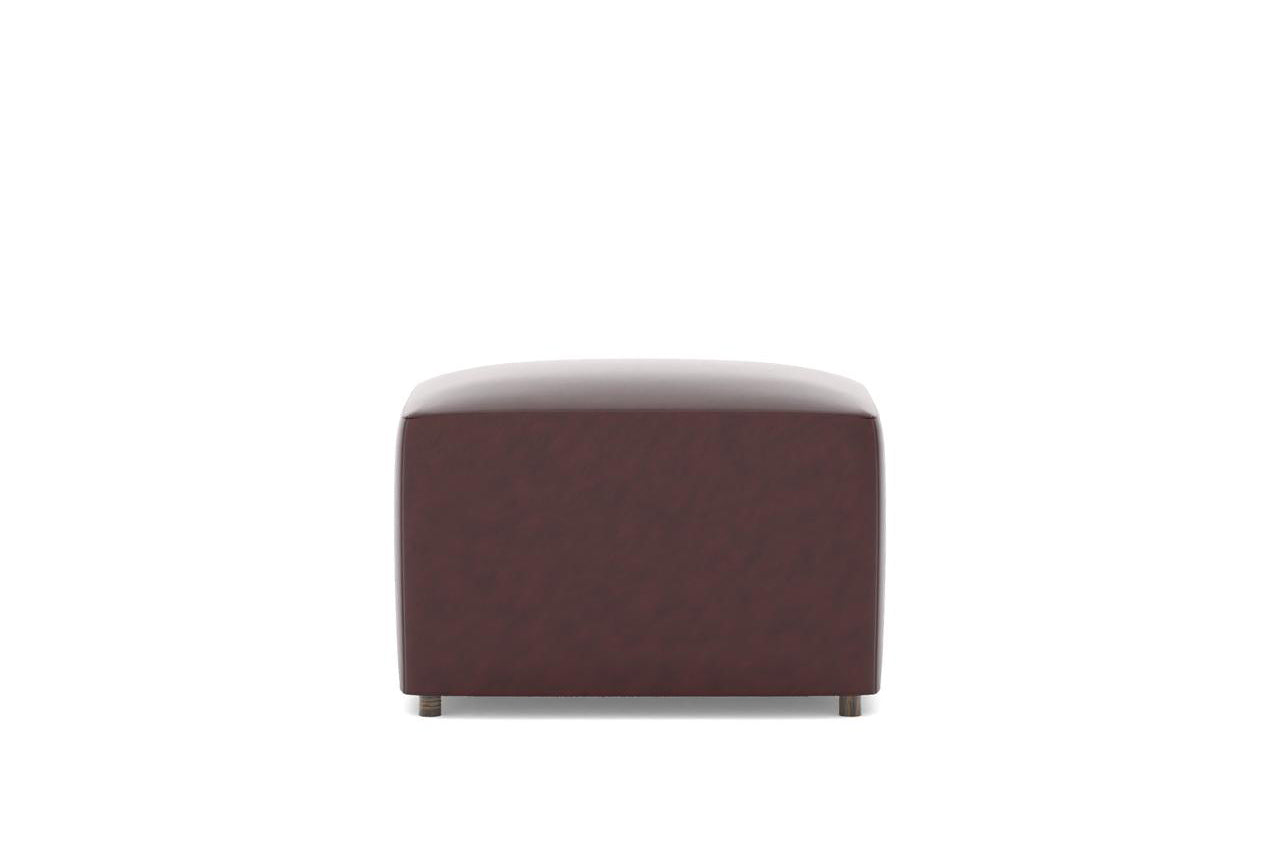 Pouffe Artificial Leather Ottoman