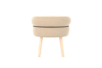 Moon Artificial Leather Ottoman