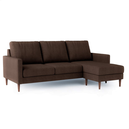 Lore Sofa | L-Shaped Sectional with Chaise (7 feet) - High Back Sofa