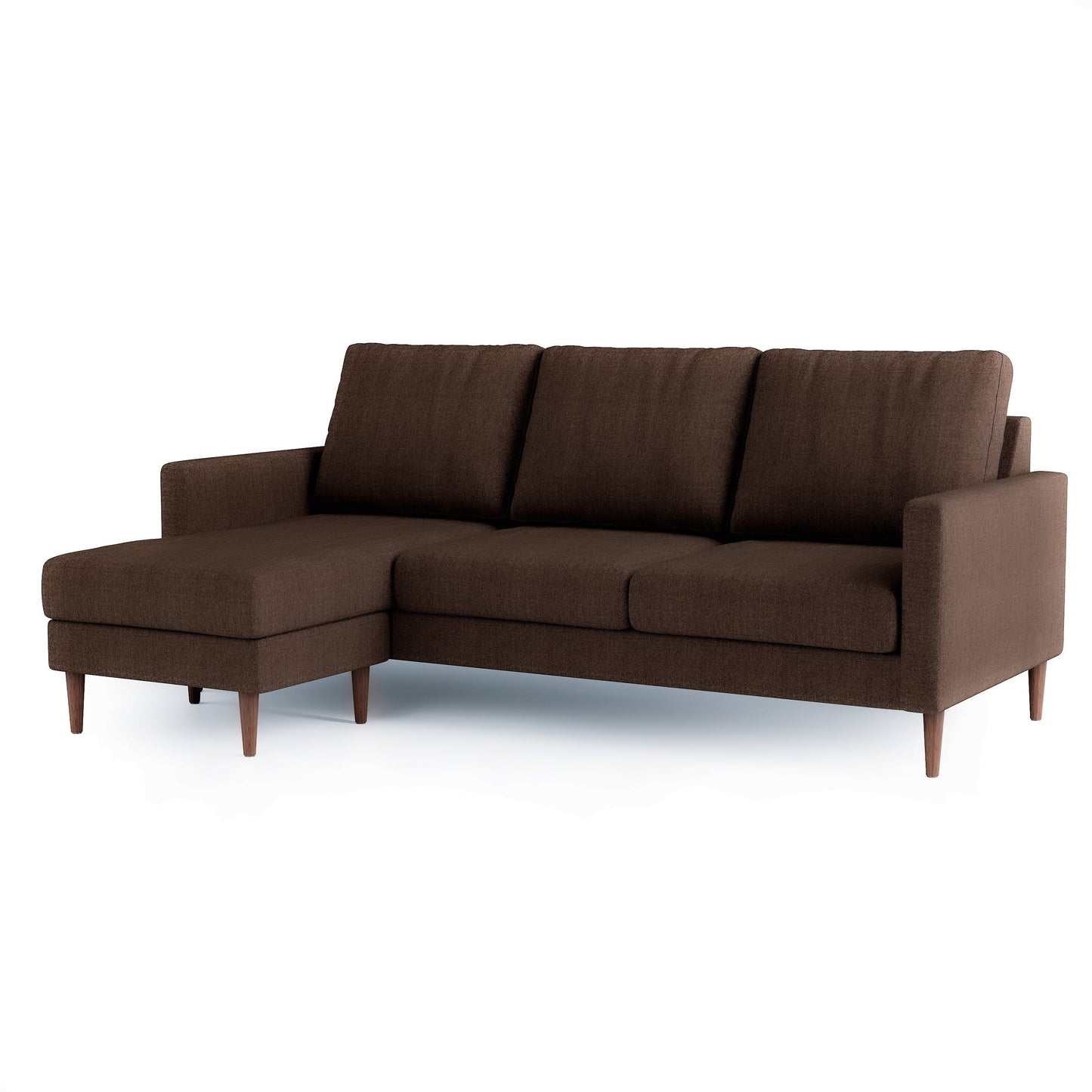 Lore Sofa | L-Shaped Sectional with Chaise (7 feet) - High Back Sofa