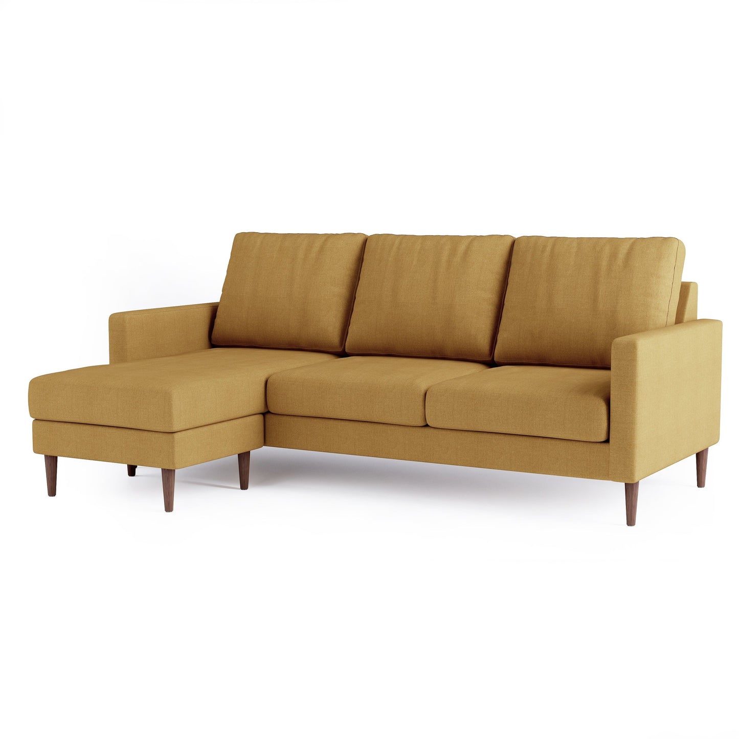 Lore Sofa | L-Shaped Sectional with Chaise (7 feet) - High Back Sofa