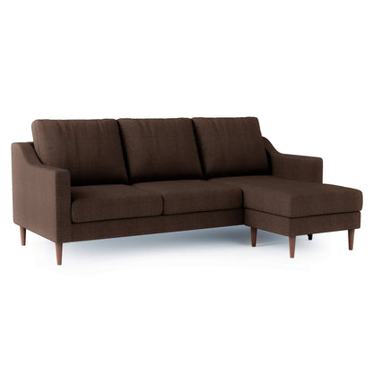 Lore Sofa | L-Shaped Sectional with Chaise (7 feet) - High Back Sofa