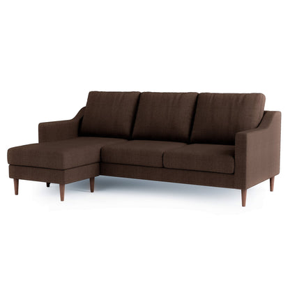 Lore Sofa | L-Shaped Sectional with Chaise (7 feet) - High Back Sofa